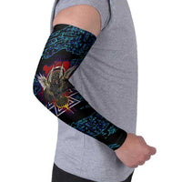 Odin Raven Viking Arm Sleeves with Valknut and Runes Norse Mythology and Magic Tribute - Wonder Print Shop