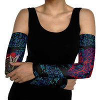 Odin Raven Viking Arm Sleeves with Valknut and Runes Norse Mythology and Magic Tribute - Wonder Print Shop