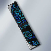 Odin Raven Viking Auto Sun Shade with Valknut and Runes Norse Mythology and Magic Tribute - Wonder Print Shop