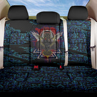 Odin Raven Viking Back Car Seat Cover with Valknut and Runes Norse Mythology and Magic Tribute - Wonder Print Shop