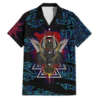 Odin Raven Viking Family Matching Mermaid Dress and Hawaiian Shirt with Valknut and Runes Norse Mythology and Magic Tribute - Wonder Print Shop