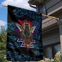 Odin Raven Viking Garden Flag with Valknut and Runes Norse Mythology and Magic Tribute - Wonder Print Shop