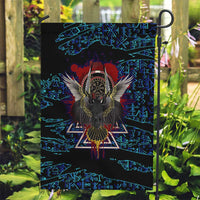 Odin Raven Viking Garden Flag with Valknut and Runes Norse Mythology and Magic Tribute - Wonder Print Shop