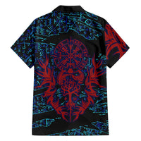 Odin Raven Viking Hawaiian Shirt with Valknut and Runes Norse Mythology and Magic Tribute - Wonder Print Shop