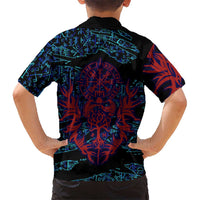 Odin Raven Viking Hawaiian Shirt with Valknut and Runes Norse Mythology and Magic Tribute - Wonder Print Shop