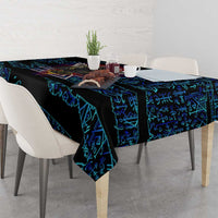 Odin Raven Viking Tablecloth with Valknut and Runes Norse Mythology and Magic Tribute - Wonder Print Shop