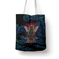 Odin Raven Viking Tote Bag with Valknut and Runes Norse Mythology and Magic Tribute - Wonder Print Shop