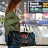 Odin Raven Viking Travel Bag with Valknut and Runes Norse Mythology and Magic Tribute - Wonder Print Shop