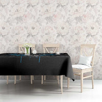 Thor Hammer Viking Tablecloth with Celtic Knots and Blue Splatter Norse Heritage Tribute - Wonder Print Shop