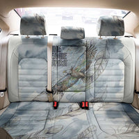 The Eagle Spirit Native American Back Car Seat Cover Soaring Bald Eagle and Tribal Feathers Watercolor Sky - Wonder Print Shop