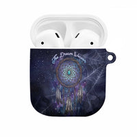 Dreamcatcher Native American AirPods Case Feathers and Starry Night Sky The Dream Weaver Theme - Wonder Print Shop