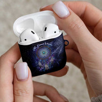 Dreamcatcher Native American AirPods Case Feathers and Starry Night Sky The Dream Weaver Theme - Wonder Print Shop