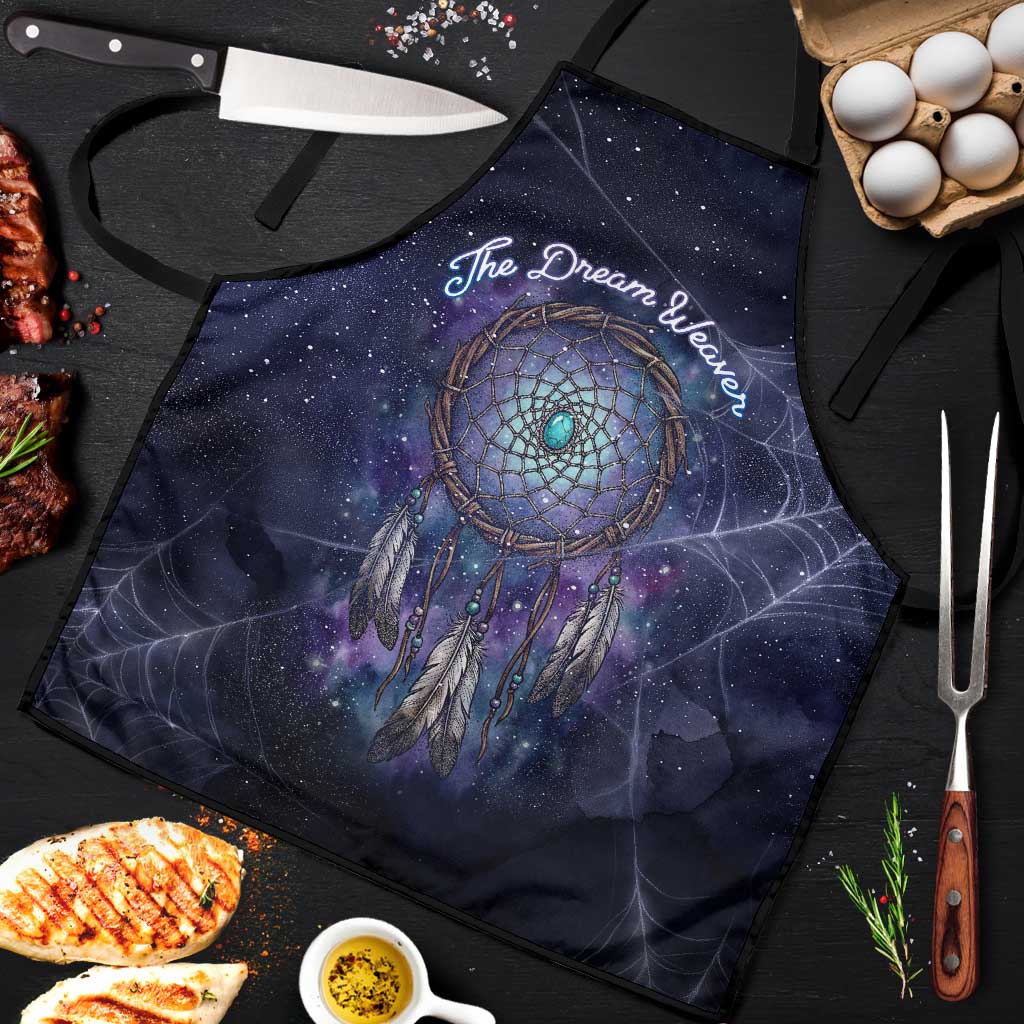 Dreamcatcher Native American Apron Feathers and Starry Night Sky The Dream Weaver Theme - Wonder Print Shop