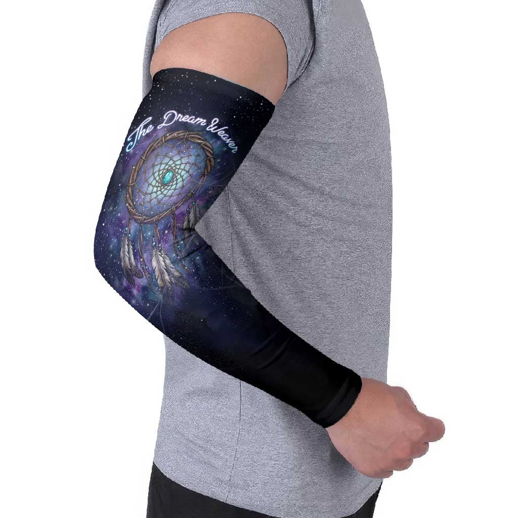 Dreamcatcher Native American Arm Sleeves Feathers and Starry Night Sky The Dream Weaver Theme - Wonder Print Shop