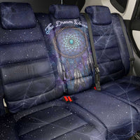 Dreamcatcher Native American Back Car Seat Cover Feathers and Starry Night Sky The Dream Weaver Theme - Wonder Print Shop