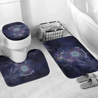 Dreamcatcher Native American Bathroom Set Feathers and Starry Night Sky The Dream Weaver Theme - Wonder Print Shop