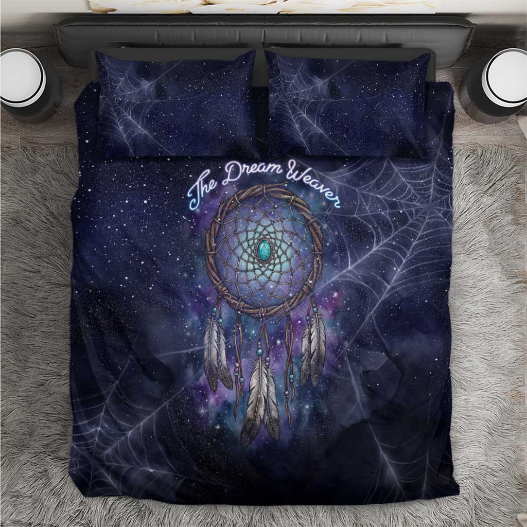 Dreamcatcher Native American Bedding Set Feathers and Starry Night Sky The Dream Weaver Theme - Wonder Print Shop