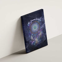 Dreamcatcher Native American Canvas Wall Art Feathers and Starry Night Sky The Dream Weaver Theme - Wonder Print Shop