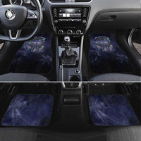 Dreamcatcher Native American Car Mats Feathers and Starry Night Sky The Dream Weaver Theme - Wonder Print Shop