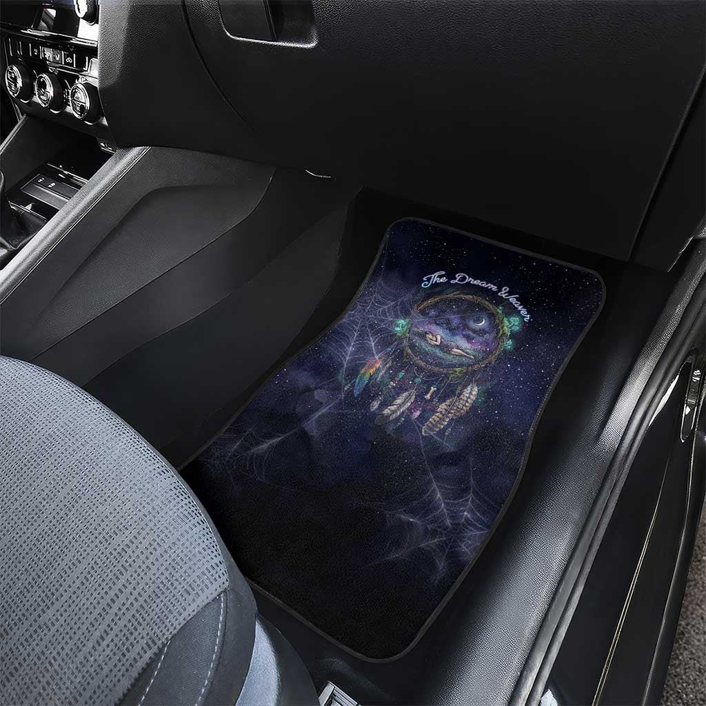 Dreamcatcher Native American Car Mats Feathers and Starry Night Sky The Dream Weaver Theme - Wonder Print Shop