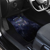 Dreamcatcher Native American Car Mats Feathers and Starry Night Sky The Dream Weaver Theme - Wonder Print Shop