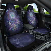 Dreamcatcher Native American Car Seat Cover Feathers and Starry Night Sky The Dream Weaver Theme - Wonder Print Shop