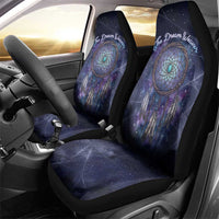 Dreamcatcher Native American Car Seat Cover Feathers and Starry Night Sky The Dream Weaver Theme - Wonder Print Shop