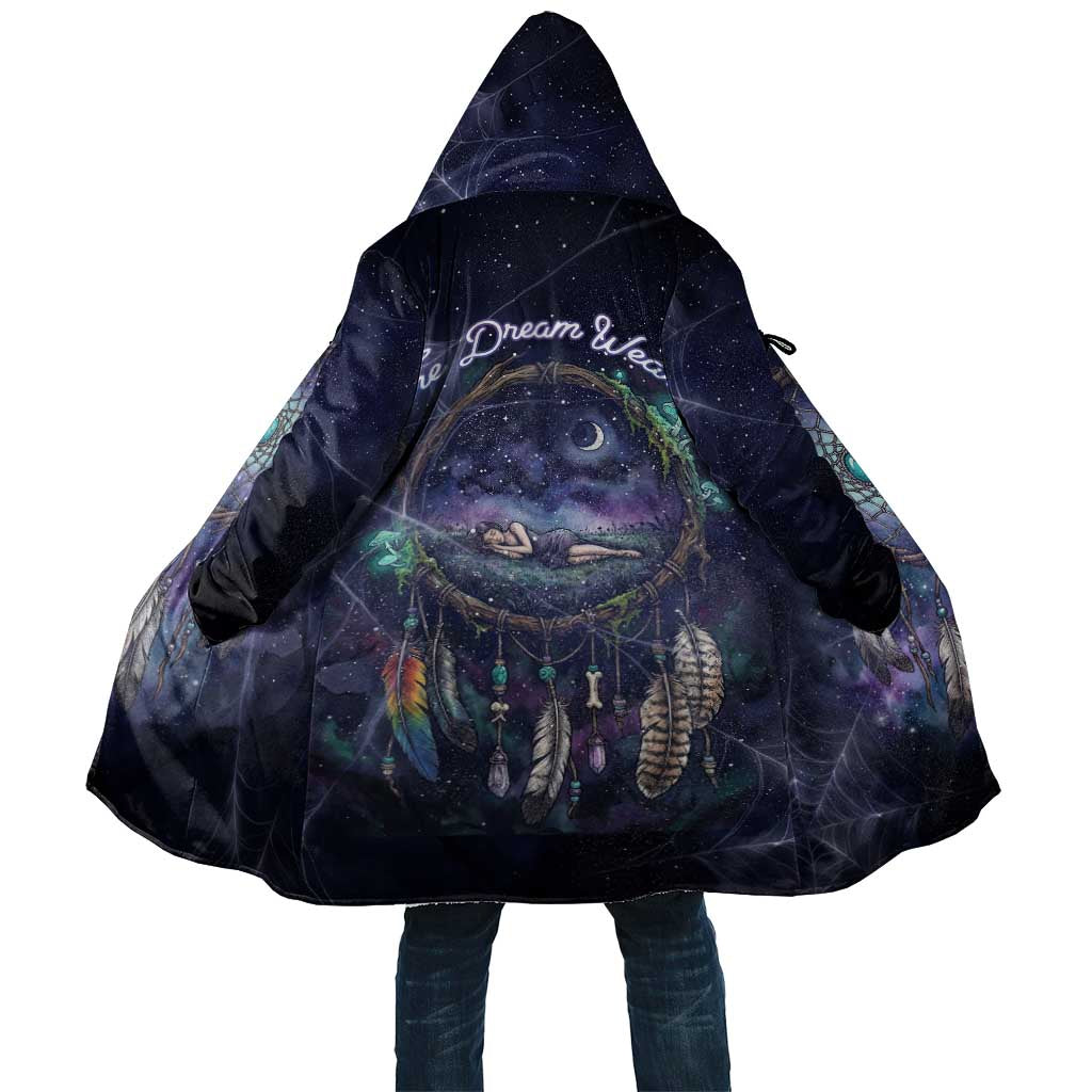Dreamcatcher Native American Cloak Feathers and Starry Night Sky The Dream Weaver Theme - Wonder Print Shop