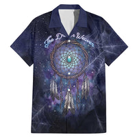 Dreamcatcher Native American Family Matching Mermaid Dress and Hawaiian Shirt Feathers and Starry Night Sky The Dream Weaver Theme - Wonder Print Shop