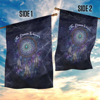 Dreamcatcher Native American Garden Flag Feathers and Starry Night Sky The Dream Weaver Theme - Wonder Print Shop