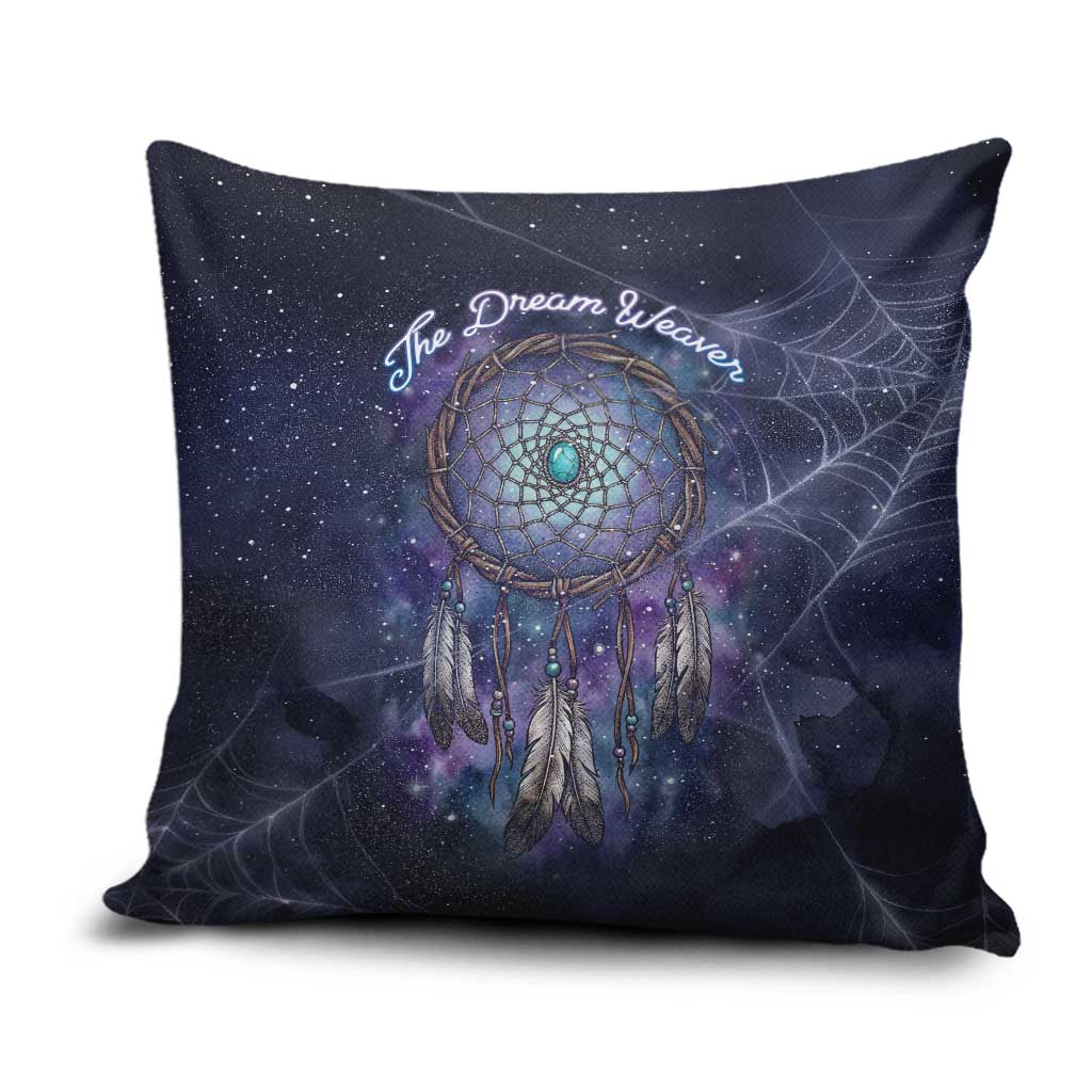 Dreamcatcher Native American Pillow Cover Feathers and Starry Night Sky The Dream Weaver Theme - Wonder Print Shop