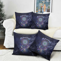 Dreamcatcher Native American Pillow Cover Feathers and Starry Night Sky The Dream Weaver Theme - Wonder Print Shop