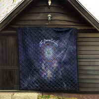 Dreamcatcher Native American Quilt Feathers and Starry Night Sky The Dream Weaver Theme - Wonder Print Shop