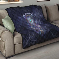 Dreamcatcher Native American Quilt Feathers and Starry Night Sky The Dream Weaver Theme - Wonder Print Shop