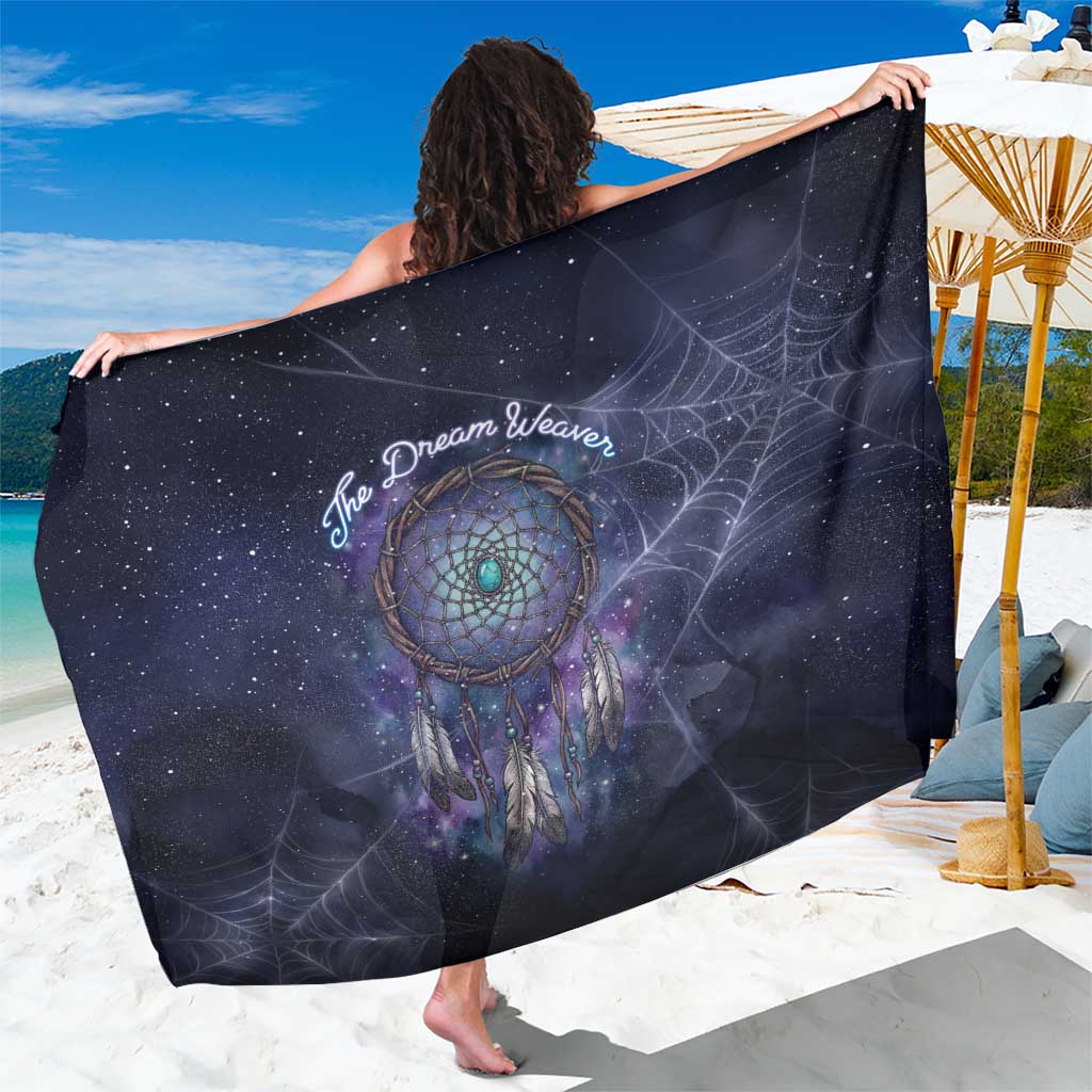 Dreamcatcher Native American Sarong Feathers and Starry Night Sky The Dream Weaver Theme - Wonder Print Shop