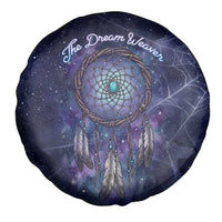 Dreamcatcher Native American Spare Tire Cover Feathers and Starry Night Sky The Dream Weaver Theme - Wonder Print Shop