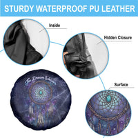 Dreamcatcher Native American Spare Tire Cover Feathers and Starry Night Sky The Dream Weaver Theme - Wonder Print Shop