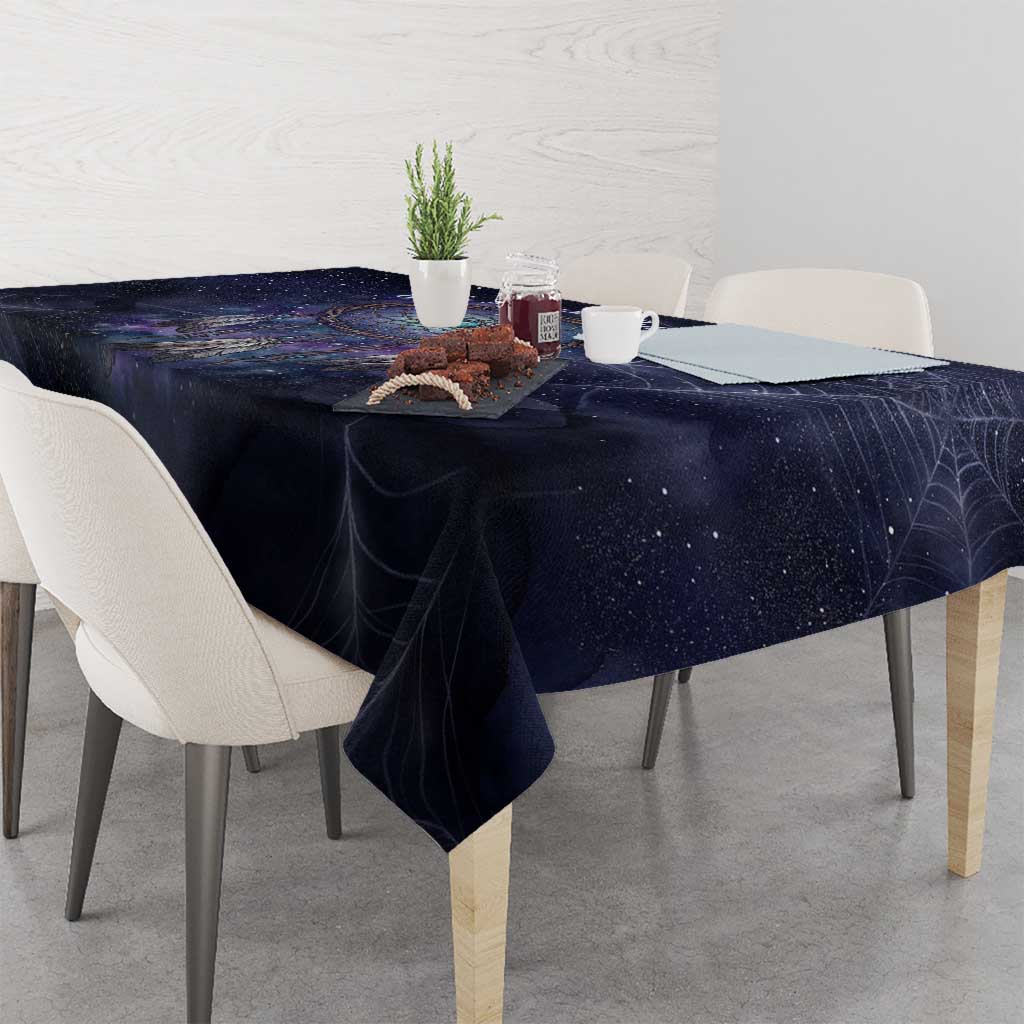 Dreamcatcher Native American Tablecloth Feathers and Starry Night Sky The Dream Weaver Theme - Wonder Print Shop
