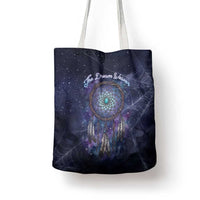 Dreamcatcher Native American Tote Bag Feathers and Starry Night Sky The Dream Weaver Theme - Wonder Print Shop