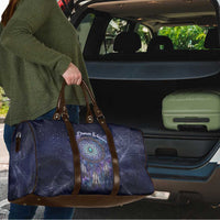Dreamcatcher Native American Travel Bag Feathers and Starry Night Sky The Dream Weaver Theme - Wonder Print Shop