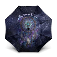 Dreamcatcher Native American Umbrella Feathers and Starry Night Sky The Dream Weaver Theme - Wonder Print Shop