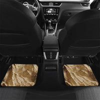 Buffalo Skull Native American Car Mats Tribal Symbols and Mountain Scene Great Herd and Plains Guardians - Wonder Print Shop