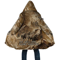 Buffalo Skull Native American Cloak Tribal Symbols and Mountain Scene Great Herd and Plains Guardians - Wonder Print Shop