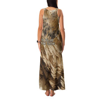 Buffalo Skull Native American Family Matching Tank Maxi Dress and Hawaiian Shirt Tribal Symbols and Mountain Scene Great Herd and Plains Guardians - Wonder Print Shop