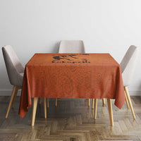Kokopelli Tribal Tablecloth Native American Southwestern Petroglyph Patterns Sunset Landscape - Wonder Print Shop