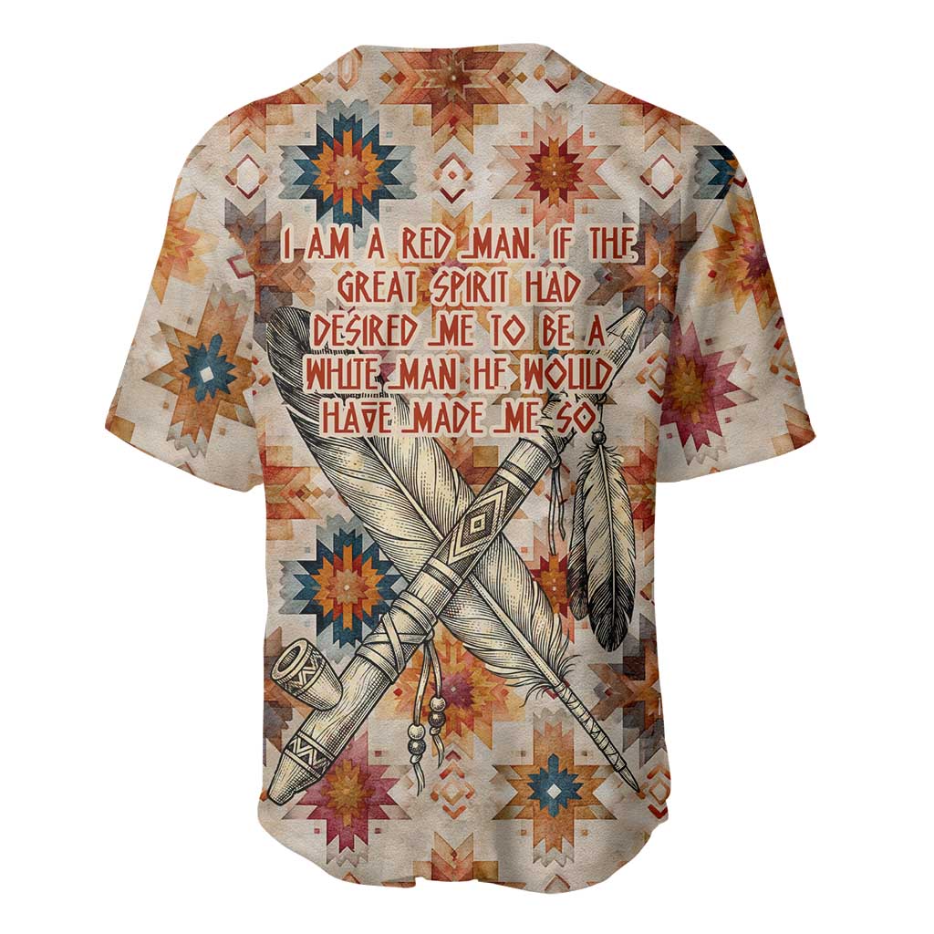 Sitting Bull Portrait Baseball Jersey Native American Tipi with Feathers and Spears Indigenous Pride - Wonder Print Shop