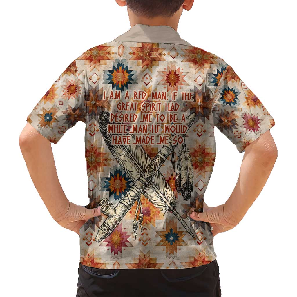 Sitting Bull Portrait Family Matching Short Sleeve Bodycon Dress and Hawaiian Shirt Native American Tipi with Feathers and Spears Indigenous Pride - Wonder Print Shop