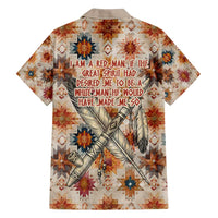 Sitting Bull Portrait Family Matching Tank Maxi Dress and Hawaiian Shirt Native American Tipi with Feathers and Spears Indigenous Pride - Wonder Print Shop