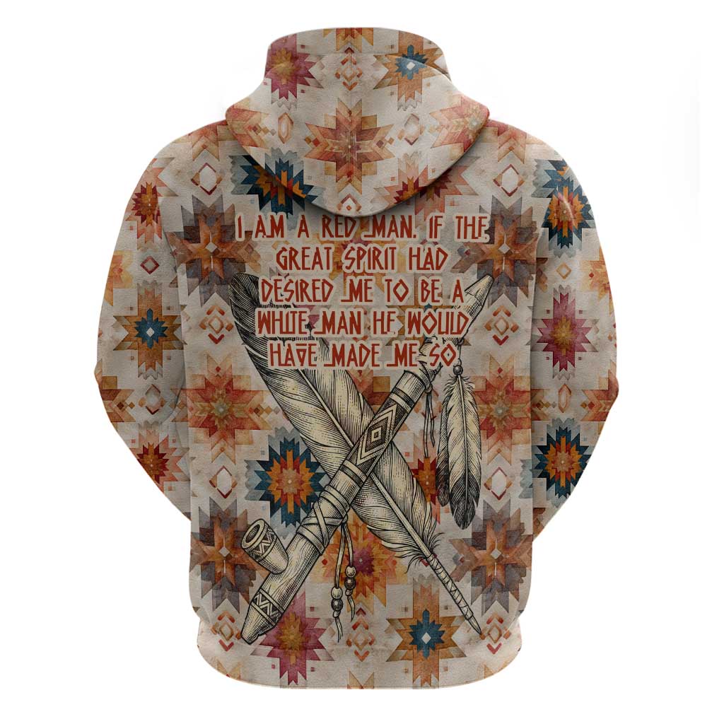 Sitting Bull Portrait Hoodie Native American Tipi with Feathers and Spears Indigenous Pride - Wonder Print Shop