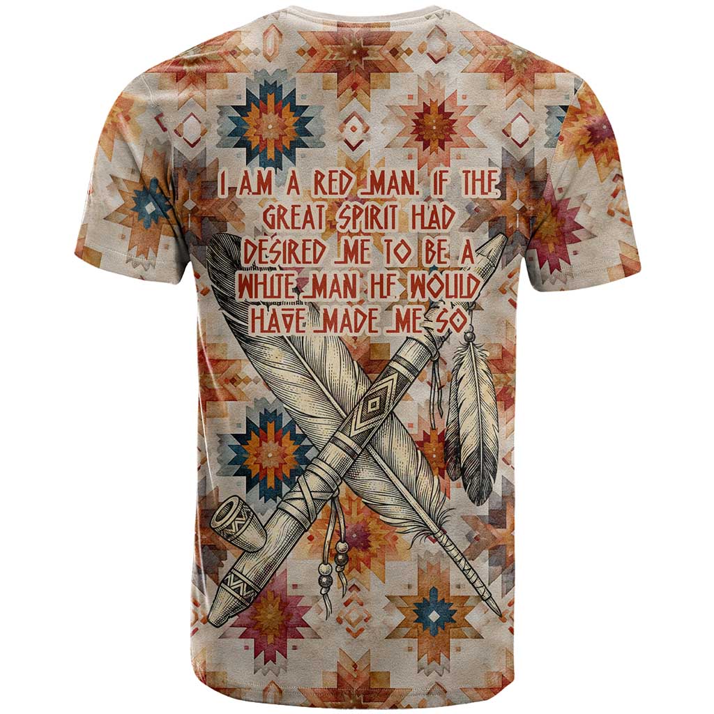 Sitting Bull Portrait T Shirt Native American Tipi with Feathers and Spears Indigenous Pride - Wonder Print Shop